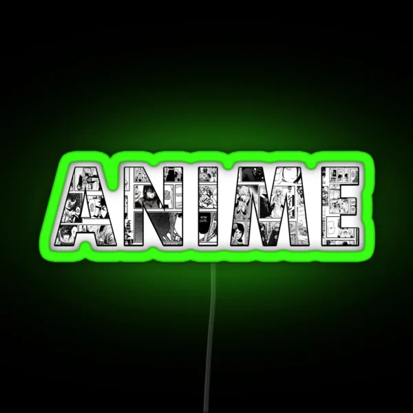 Anime RGB Neon Sign