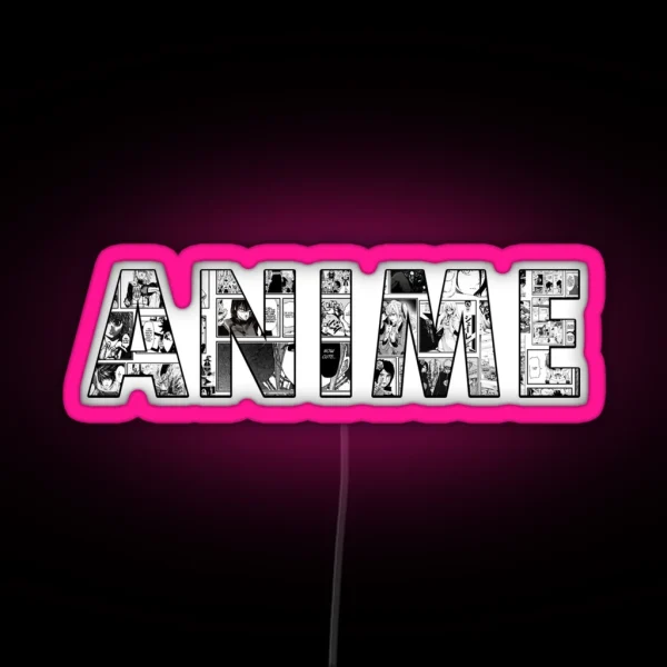 Anime RGB Neon Sign