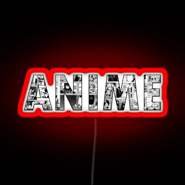 Anime RGB Neon Sign