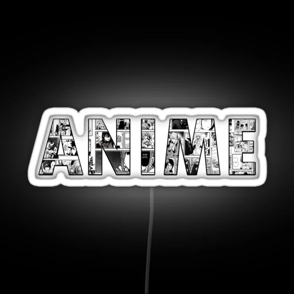 Anime RGB Neon Sign