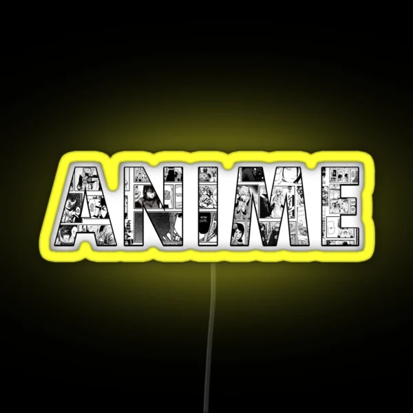 Anime RGB Neon Sign