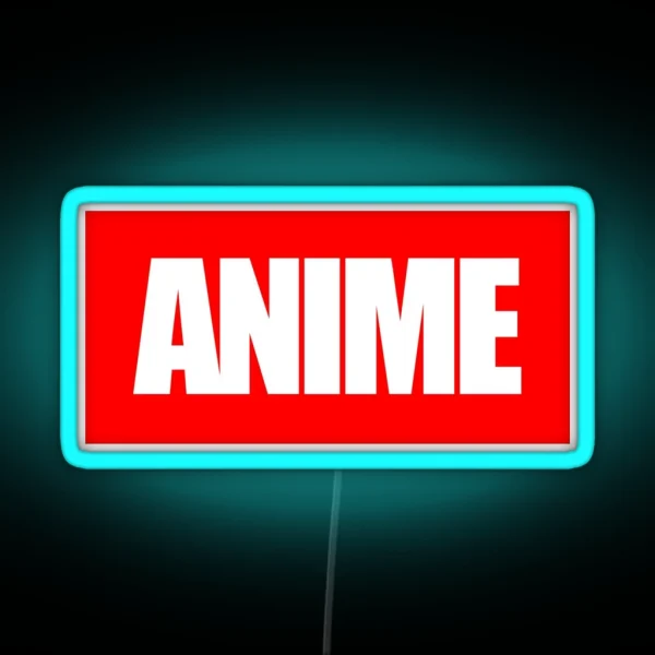 Anime RGB Neon Sign