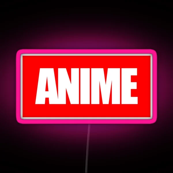 Anime RGB Neon Sign