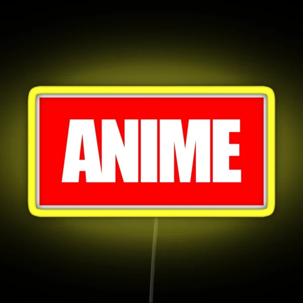 Anime RGB Neon Sign