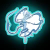 Anime-inspired Sailor Moon Rainbow Glowing Neon Wall Decor Sign Light
