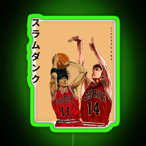 Anime Slam Dunk RGB Neon Sign