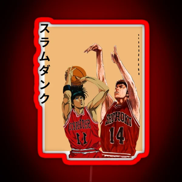 Anime Slam Dunk RGB Neon Sign