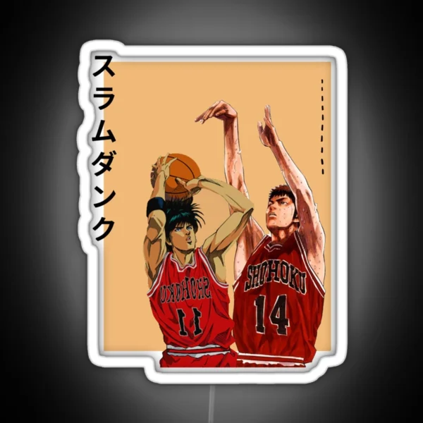Anime Slam Dunk RGB Neon Sign