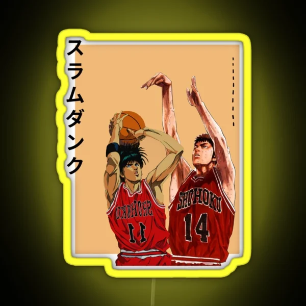 Anime Slam Dunk RGB Neon Sign