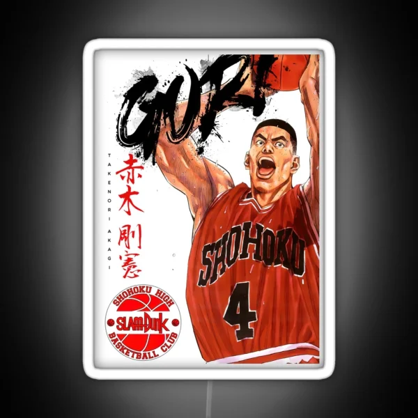 Anime Slam Dunk Sakuragi RGB Neon Sign