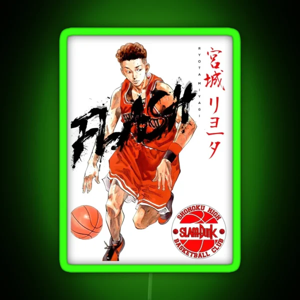 Anime Slam Dunk Sakuragi RGB Neon Sign