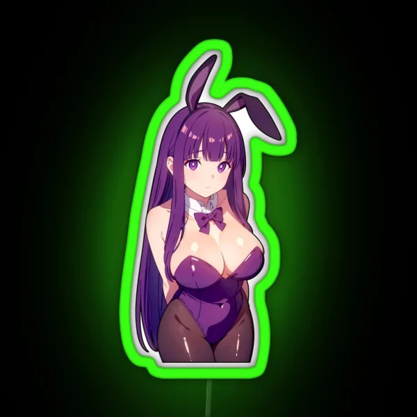 Anime Waifu Fern RGB Neon Sign