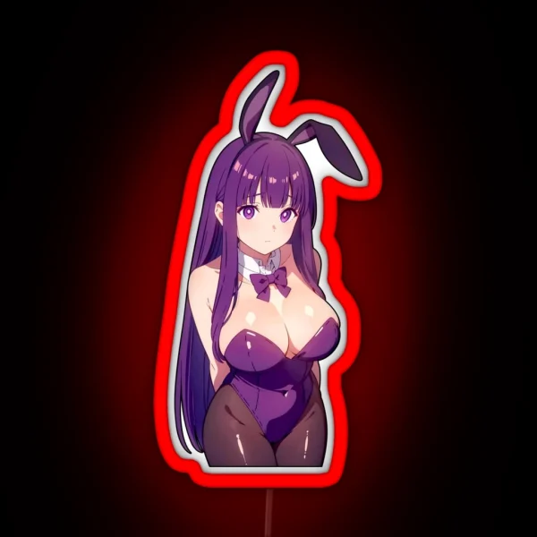 Anime Waifu Fern RGB Neon Sign