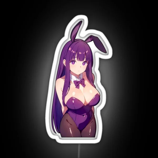 Anime Waifu Fern RGB Neon Sign