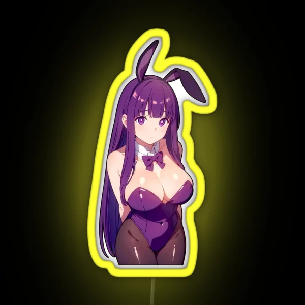 Anime Waifu Fern RGB Neon Sign