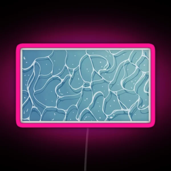 Anime Water RGB Neon Sign