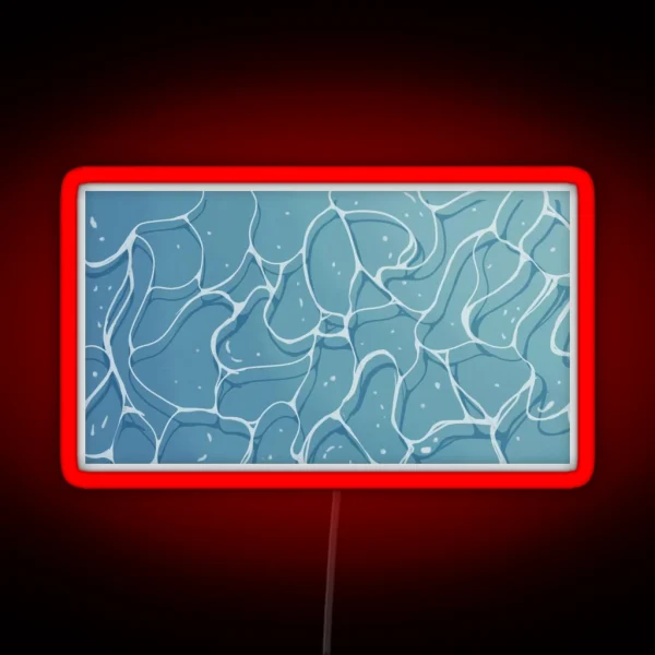 Anime Water RGB Neon Sign