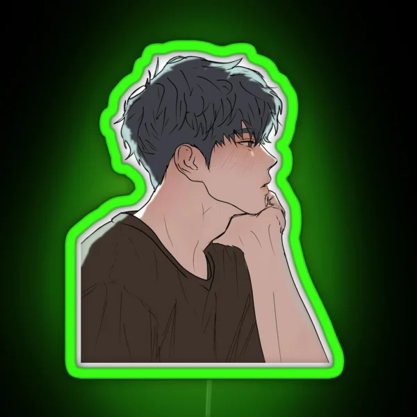 Animeboy RGB Neon Sign