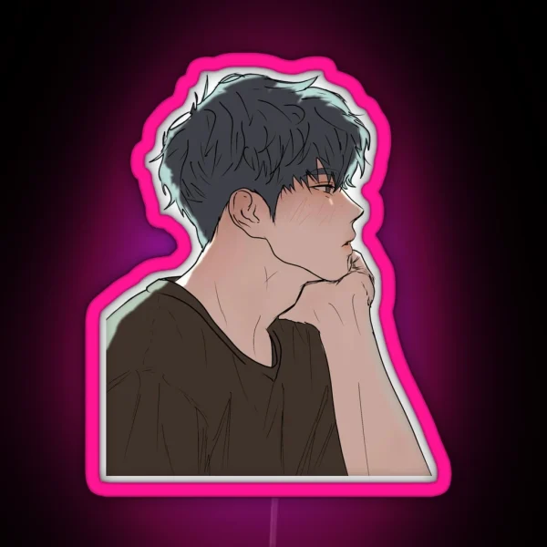 Animeboy RGB Neon Sign