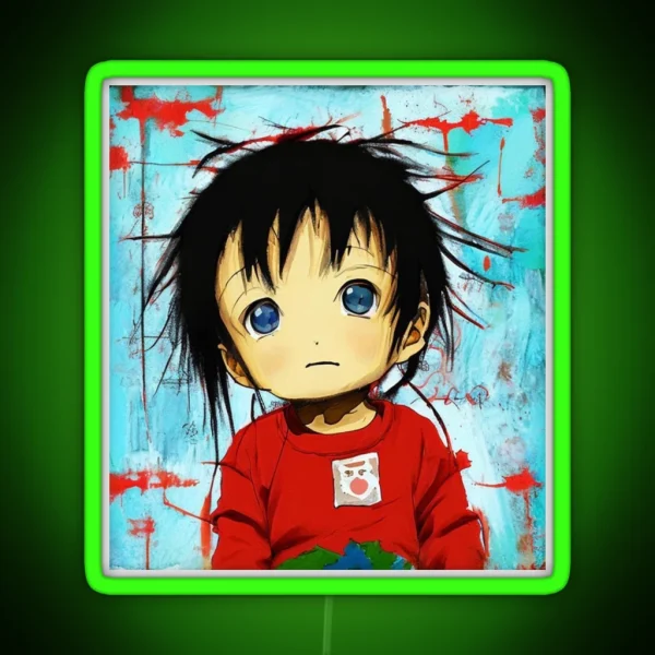 Animestyle Baby RGB Neon Sign