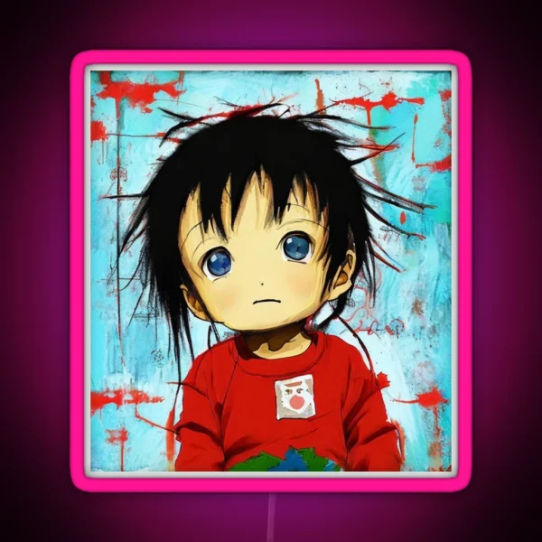 Animestyle Baby RGB Neon Sign