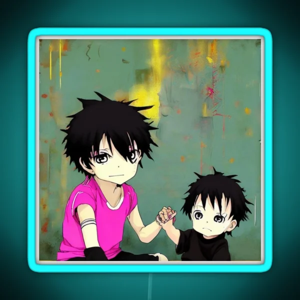 Animestyle Kids RGB Neon Sign