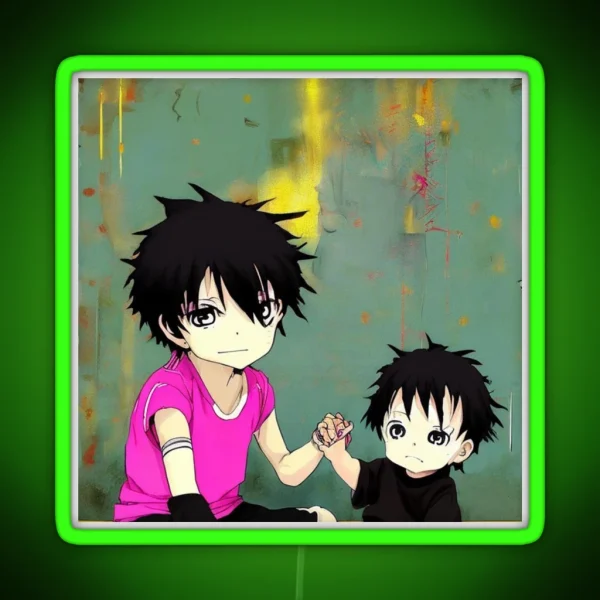 Animestyle Kids RGB Neon Sign