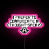 RGB Thought Speak Animated Neon Sign Inspired by Animorphs Series