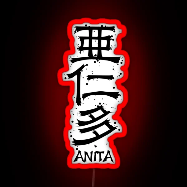 ANITA From Kanji Factory RGB Neon Sign
