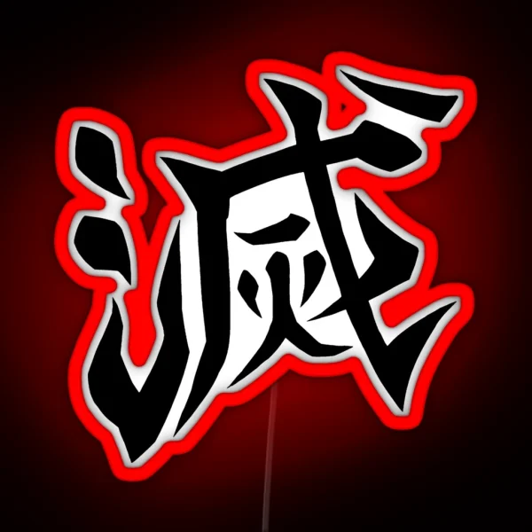 ANME DEMON SLAYER RGB Neon Sign