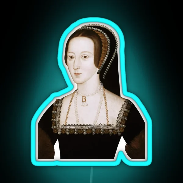 Anne Boleyn RGB Neon Sign