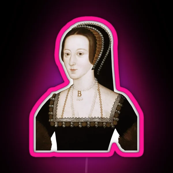 Anne Boleyn RGB Neon Sign