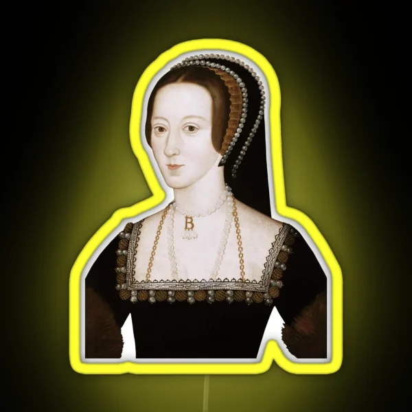 Anne Boleyn RGB Neon Sign