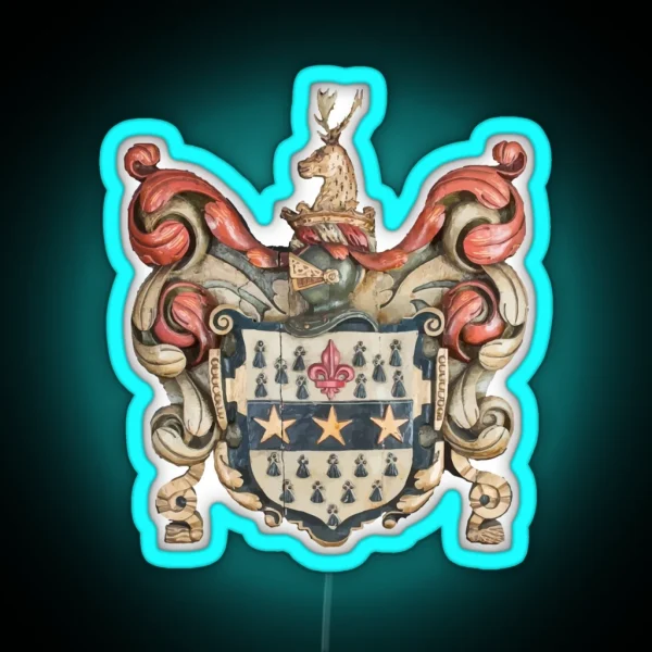 Anne Lister S Coat Of Arms Gentleman Jack RGB Neon Sign