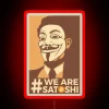 Add a touch of cryptocurrency rebellion with this sign.