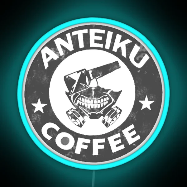 Anteiku Coffee Vintage RGB Neon Sign