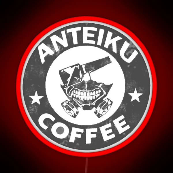 Anteiku Coffee Vintage RGB Neon Sign