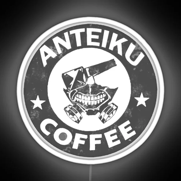 Anteiku Coffee Vintage RGB Neon Sign