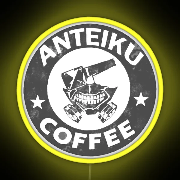 Anteiku Coffee Vintage RGB Neon Sign