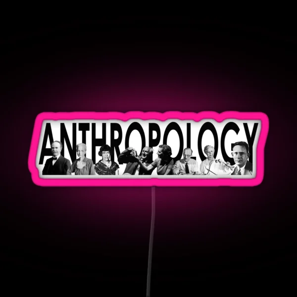 ANTHROPOLOGY RGB Neon Sign