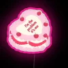 RGB Neon Sign with Anti-Hero Cake Design and Vibrant Colorful Glow