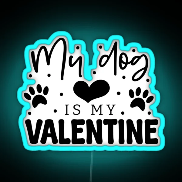 Anti Valentine Funny RGB Neon Sign