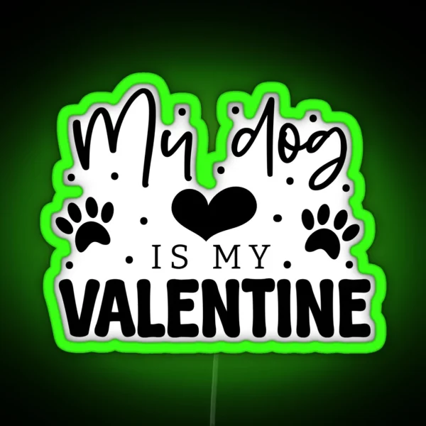 Anti Valentine Funny RGB Neon Sign