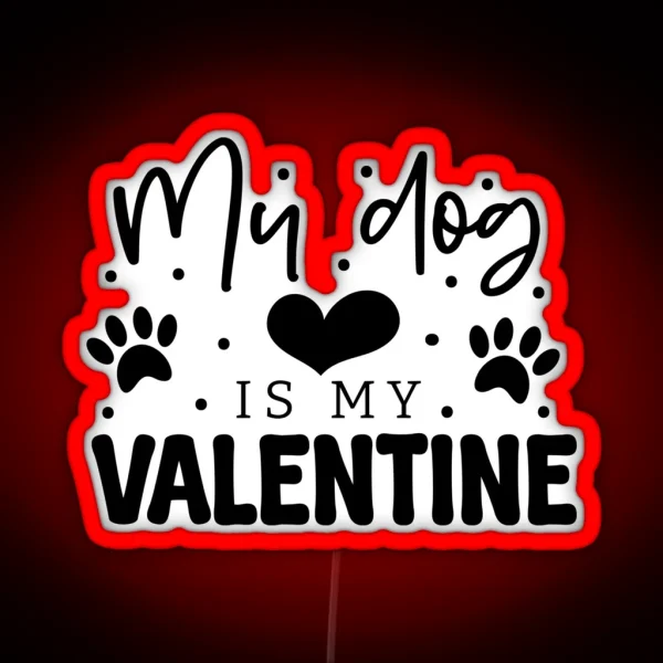 Anti Valentine Funny RGB Neon Sign