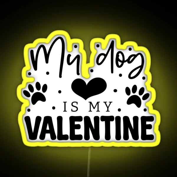 Anti Valentine Funny RGB Neon Sign