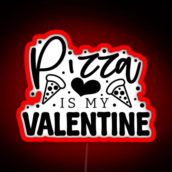 Anti Valentine Funny RGB Neon Sign