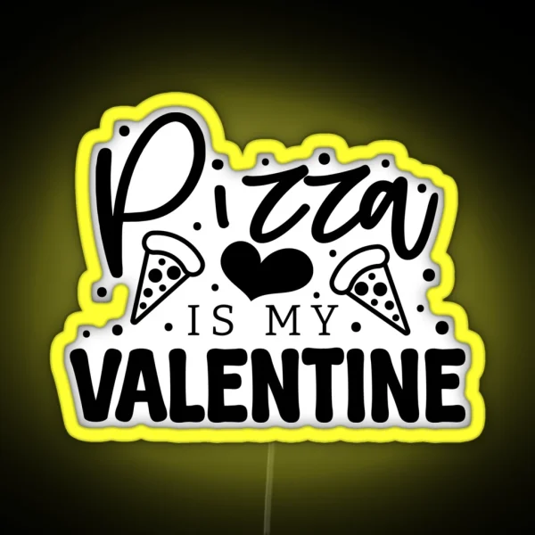 Anti Valentine Funny RGB Neon Sign
