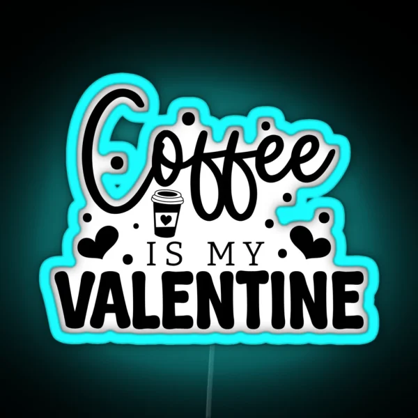 Anti Valentine Funny RGB Neon Sign