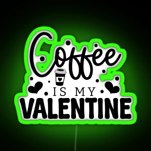 Anti Valentine Funny RGB Neon Sign
