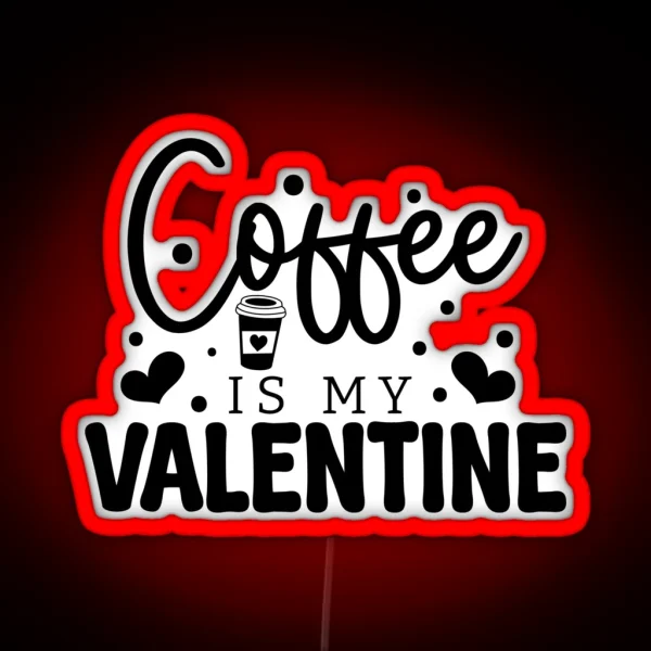 Anti Valentine Funny RGB Neon Sign
